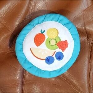 4 In X 1.5 In Baby Stella Replacement Cloth Food Bowl Doll Accessory Toy